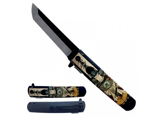 8.5" Tanto Spring Assisted Knife KS61261-4